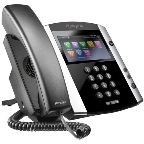 تلفن VoIP پلی کام مدلVVX 500 IP تحت شبکه ا Polycom VVX 500 IP Phone