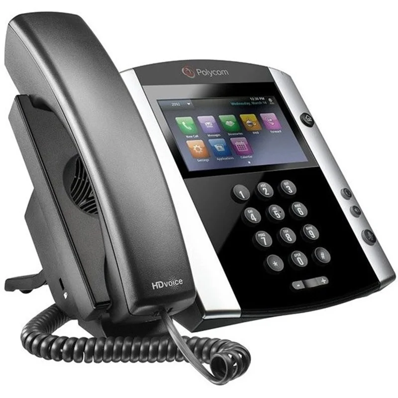 تلفن VoIP پلی کام مدلVVX 500 IP تحت شبکه ا Polycom VVX 500 IP Phone