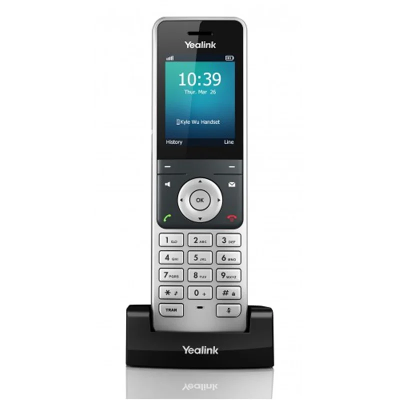 گوشی اضافه تلفن تحت شبکه یالینک مدل W56H ا Additional phone under the Yalink W56H network